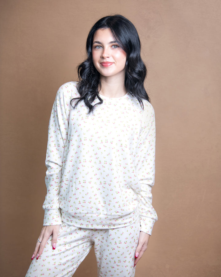 Full Of Love Floral PJ Set