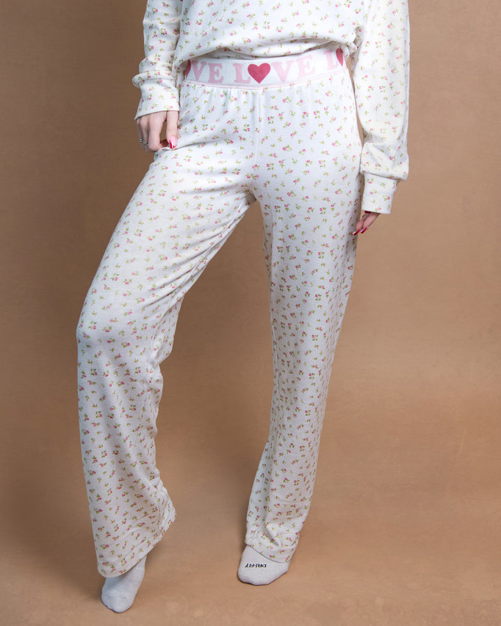 Full Of Love Floral PJ Set